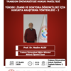 Yüksek Lisans ve Doktora Öğrencileri İçin Hukukta Araştırma Yöntemleri-2 Semineri